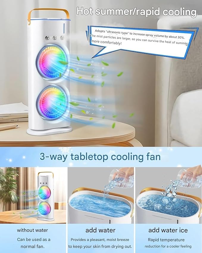 Double-Ended Spray Fan