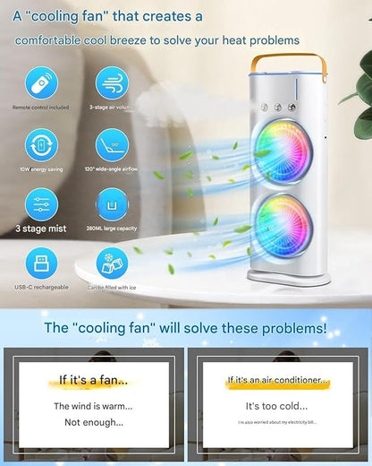 Double-Ended Spray Fan